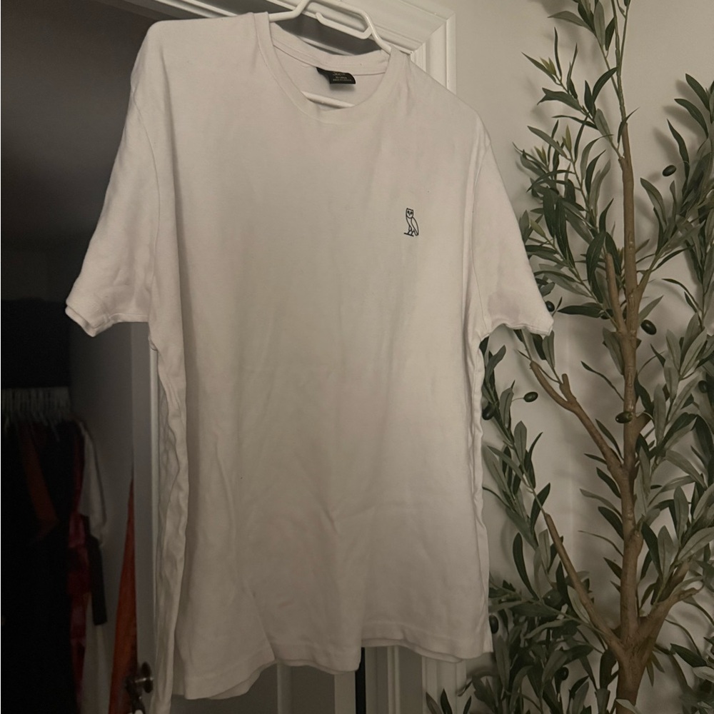 OVO White Short Sleeve Tee